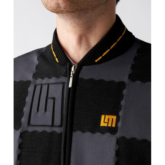 超美品　ラウドマウス　ニットブルゾン　Lサイズ メンズ ラウドマウス ゴルフウェア アウター ニットブルゾン 775701967