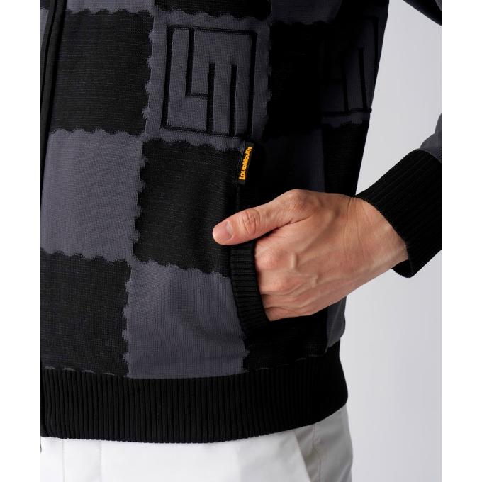 超美品　ラウドマウス　ニットブルゾン　Lサイズ LOUDMOUTH（ラウドマウスゴルフ） ラウドマウス ゴルフウェア ブルゾン