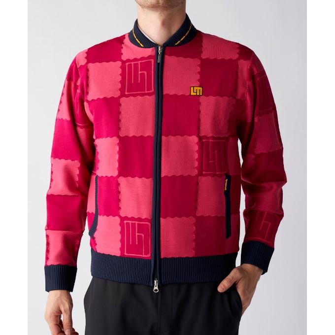 LOUDMOUTH ラウドマウス ゴルフウェア ブルゾン メンズ ニット