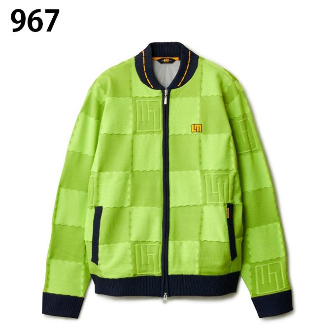 ラウドマウス　ゴルフ　メンズ　パープル フルジップ セーター L ラウドマウス ゴルフ メンズ パープル フルジップ セーター L ラウド