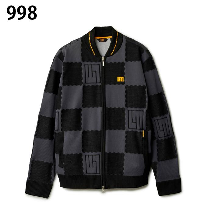 超美品　ラウドマウス　ニットブルゾン　Lサイズ LOUDMOUTH（ラウドマウスゴルフ） ラウドマウス ゴルフウェア ブルゾン