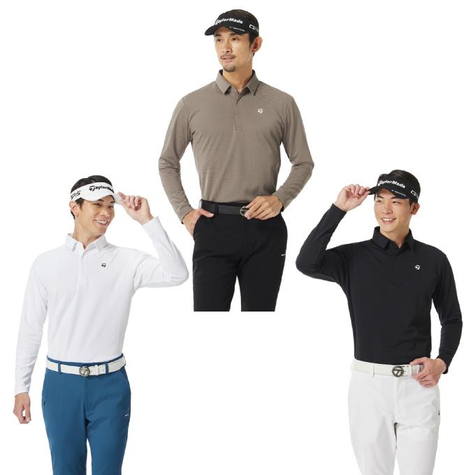 TaylorMade（テーラーメイド） ゴルフウェア ポロシャツ 長袖 メンズ
