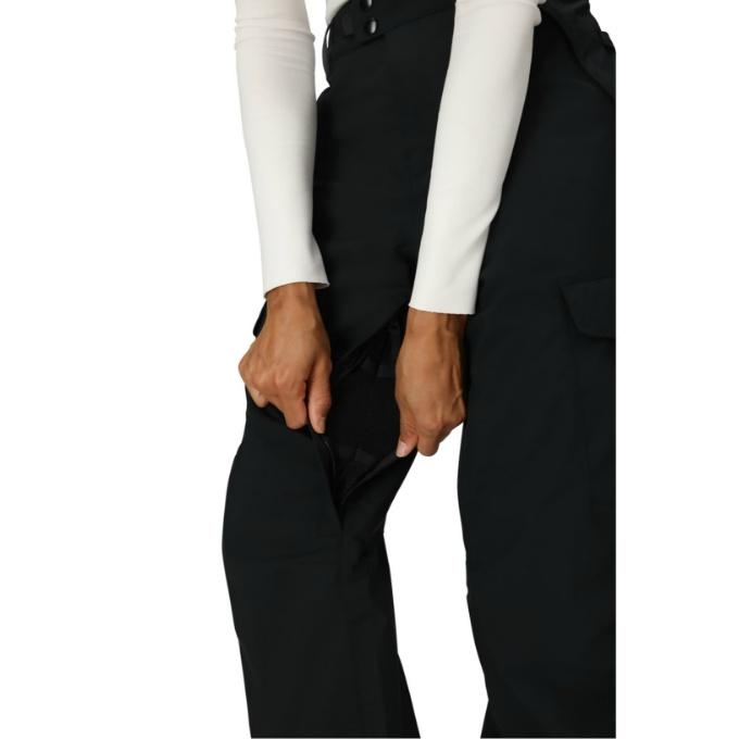 686 レディース スキー スノーボードパンツ ウェアー M 黒 686/シックスエイトシックス レディース スノージブパンツ M3WN410