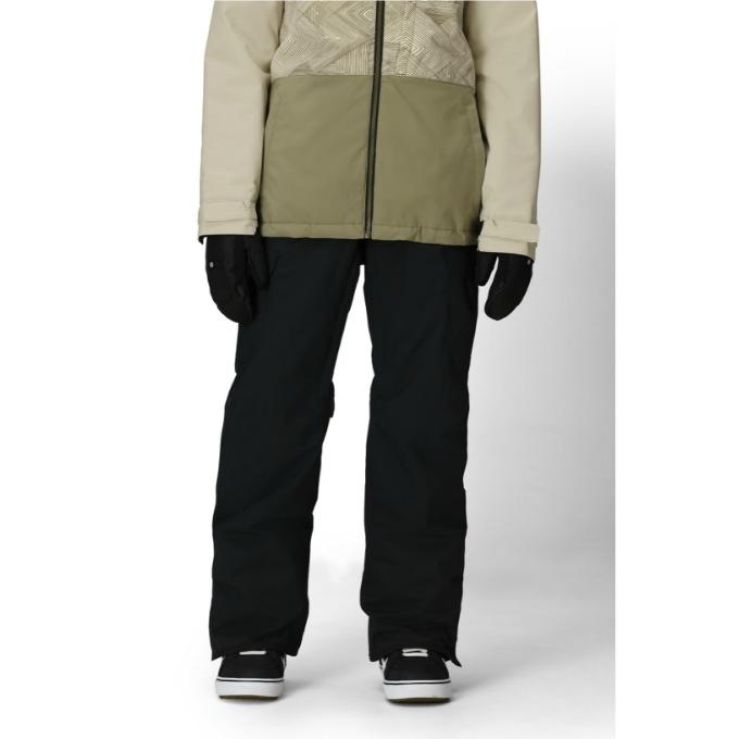 シックスエイトシックス(686) スノーボードウェア パンツ レディース AURA INSULATED CARGO PANT M5WN434-BLACK 【国内正規品】【25-26 2026モデル】の画像