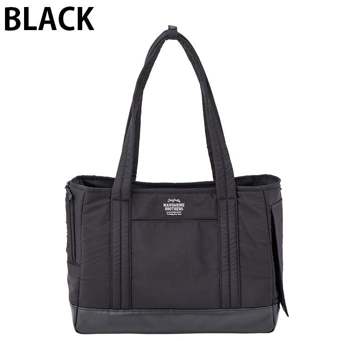 MANDARINE BROTHERS オリジナルキャリーバッグ 黒 MANDARINE BROTHERS（マンダリンブラザーズ） キャリーバッグ リュック