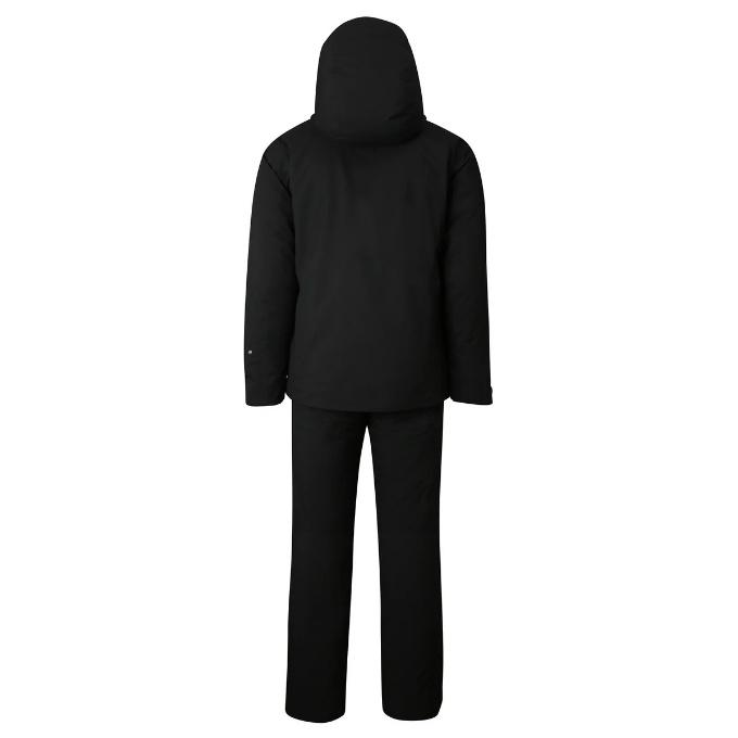 送料無料【Phenix】ブラックスキーウェア上下セットアップ M/M フェニックス（PHENIX） スキーウェア 上下セット メンズ Solid