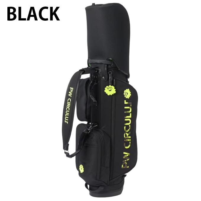 PW CIRCUS キャディバッグ ブラック/ホワイト PW CIRCUS キャディバッグ ブラック/ホワイト PW CIRCUS キャディ