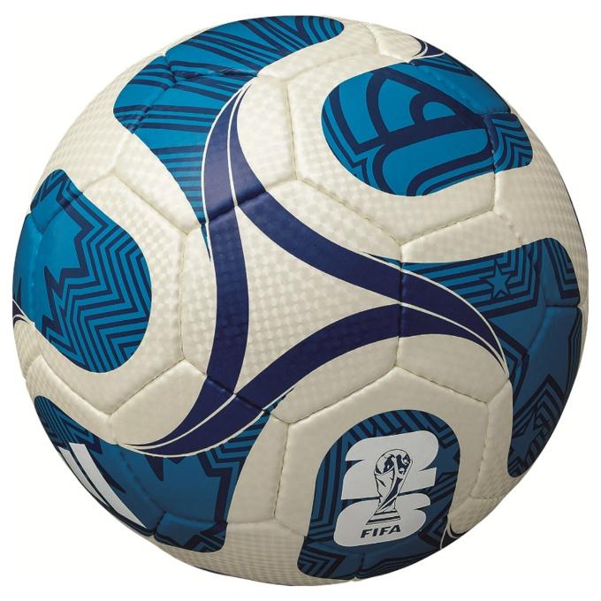 部活守り　サッカーボール サッカー4号ALMUNDO 検定球 貼り 青黄 - メガスポーツ公式 - スポーツ