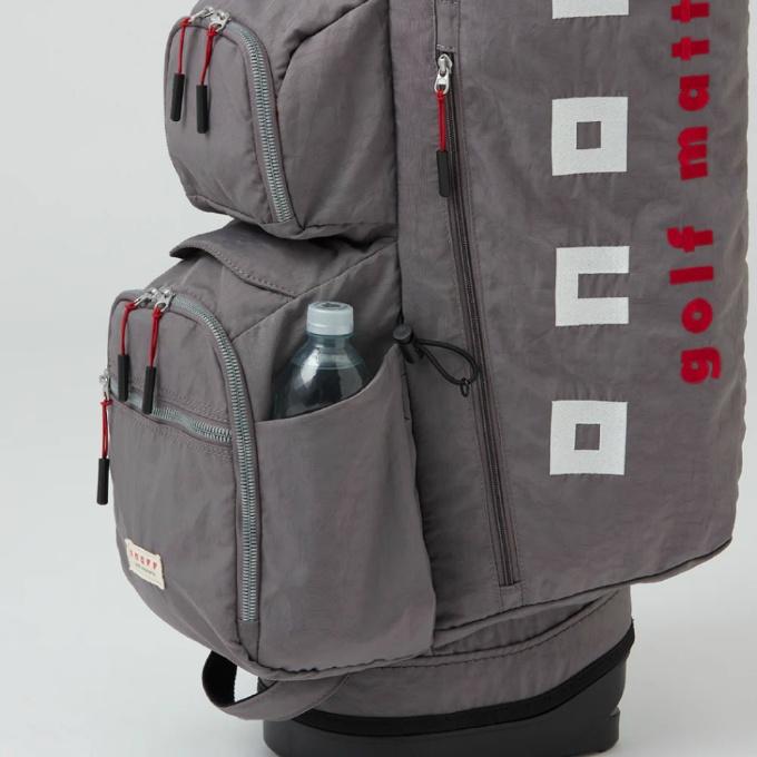 【オノフ】スタンド式キャディバッグ(グレー) Amazon | オノフ(ONOFF) ゴルフ 杢調シリーズ Caddie Bag