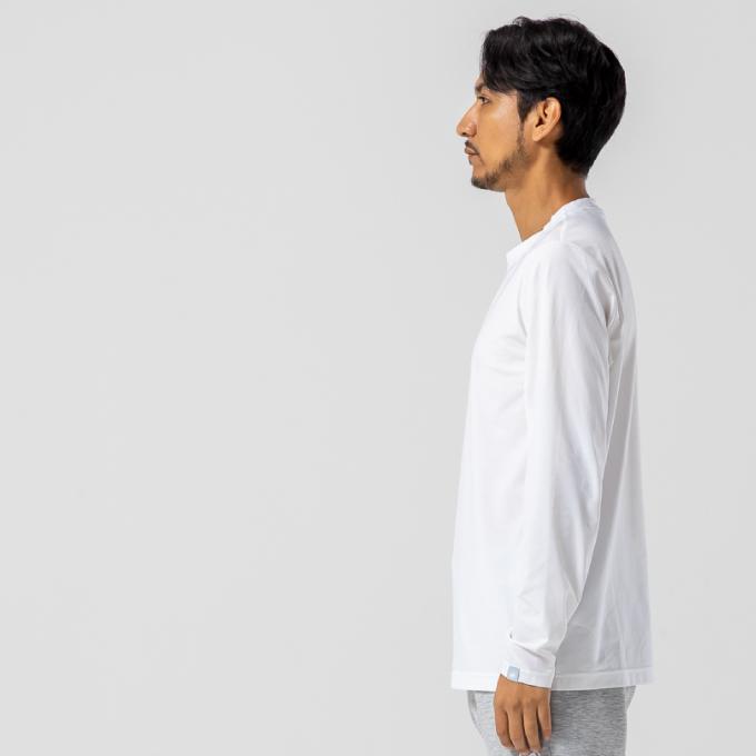 MAMMUT（マムート） Tシャツ 長袖 メンズ QD ロゴ プリント ロング