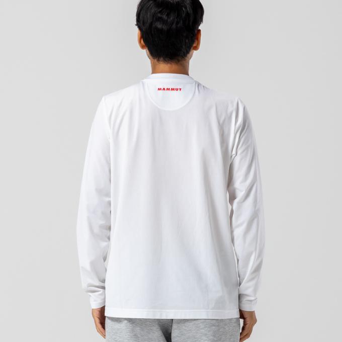 MAMMUT（マムート） Tシャツ 長袖 メンズ QD ロゴ プリント ロング