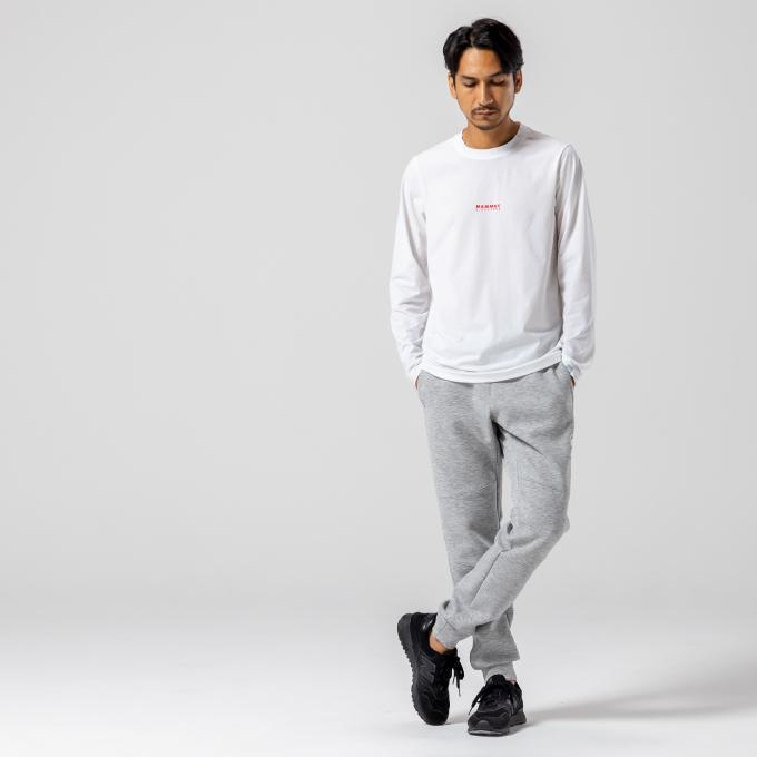 MAMMUT（マムート） Tシャツ 長袖 メンズ QD ロゴ プリント ロング