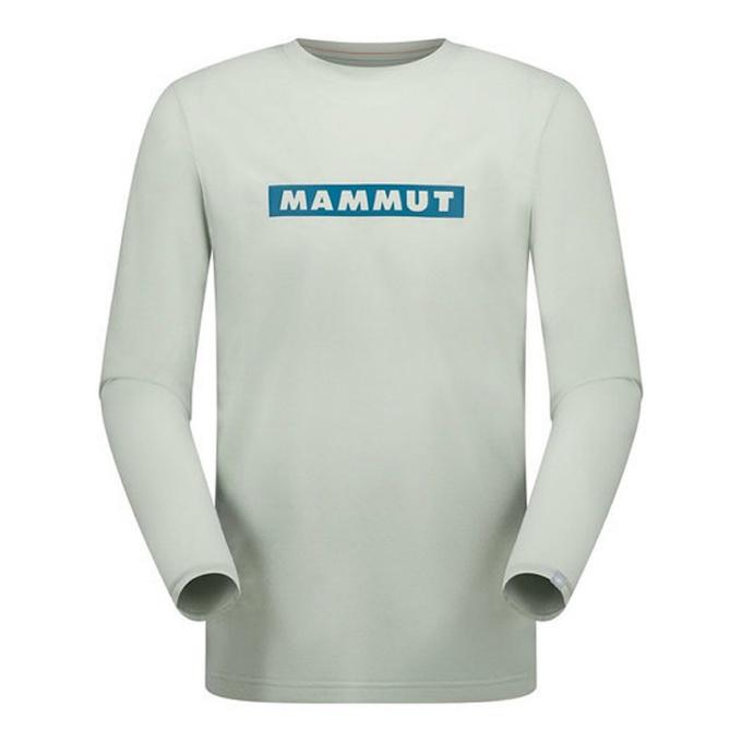 MAMMUT（マムート） Tシャツ 長袖 メンズ QD ロゴ プリント ロング