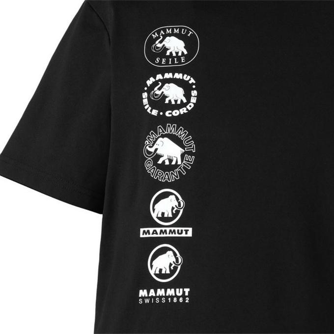 MAMMUT（マムート） Tシャツ 半袖 メンズ レディース QD ロゴ