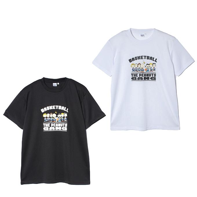 スヌーピー(SNOOPY) バスケットボールウェア 半袖シャツ メンズ