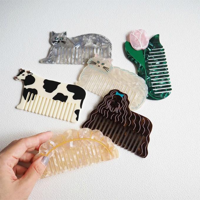 送料無料】 ジョリジョリ(JOliJOli) ヘアブラシ FTダイカットコーム