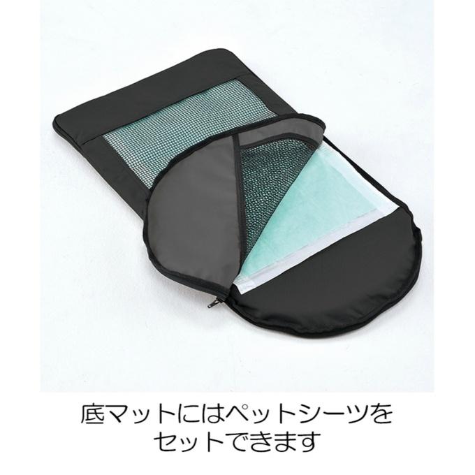 犬 ペット キャリー カート 中型犬 たためる ハンドブレーキ ボンビアルコン メッシュ スロープ DECA PROGRE デニム 【返品不可】【ご自宅配送限定】‥