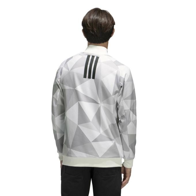 adidas（アディダス） ゴルフウェア 長袖シャツ メンズ 総柄長袖モック