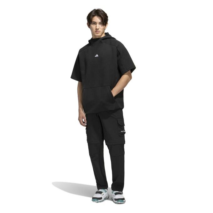 アディダス　ゴルフウェアセット adidas（アディダス） ゴルフウェア スウェット メンズ PO半袖HD OFG57