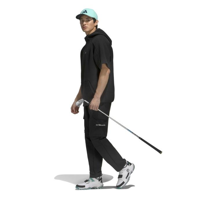 極美品　2XL アディダス　ゴルフ　セットアップ　大きいサイズ　爽やか　オシャレ adidas（アディダス） ゴルフウェア スウェット メンズ PO半袖HD OFG57