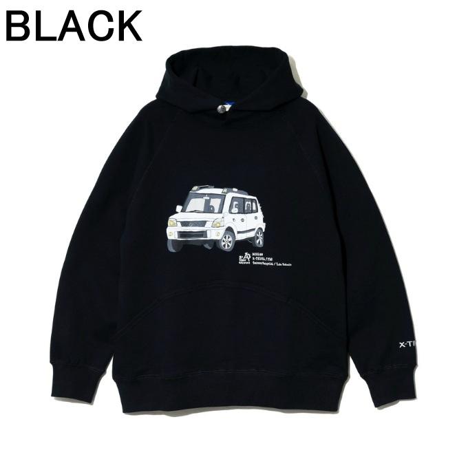 ✨希少✨　go slowcaravan NISSAN コラボパーカー　Mサイズ go slow caravan（ゴースローキャラバン） スウェットパーカー メンズ