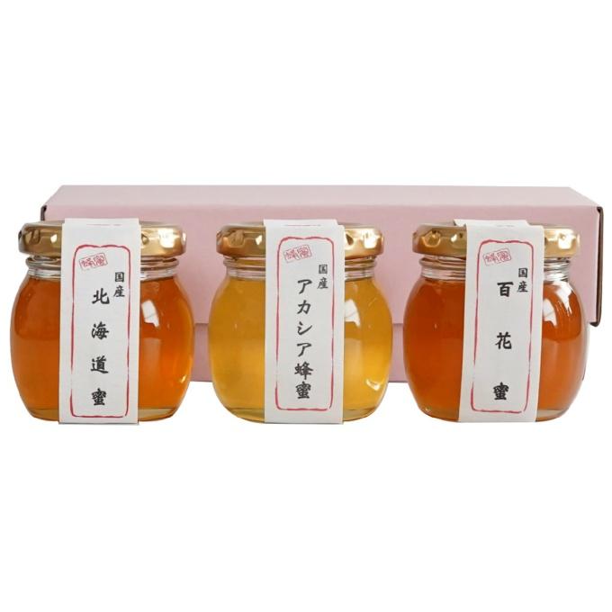 金市商店 食品 蜂蜜110g×3個ギフトセット TO0093 【ご自宅配送限定
