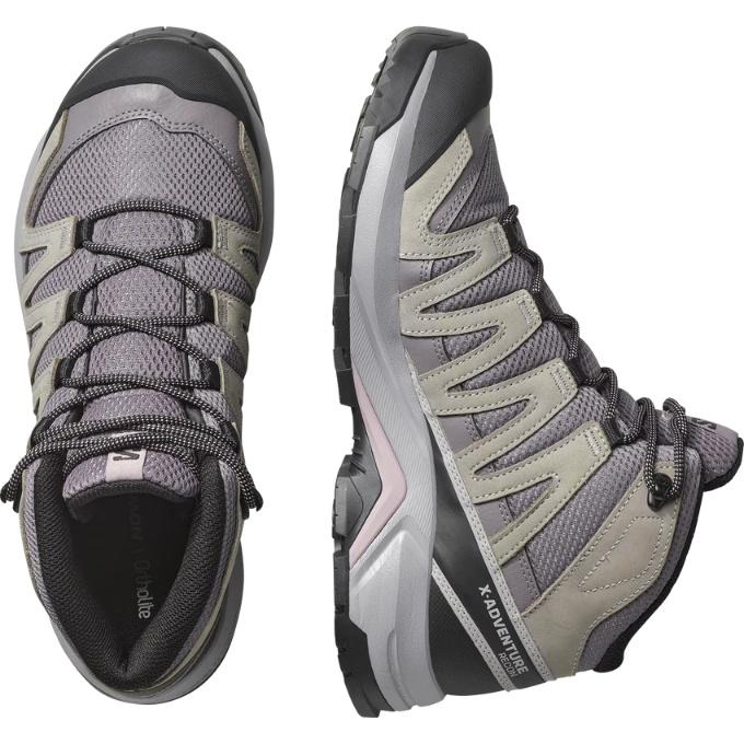 SALOMON（サロモン） トレッキングシューズ ゴアテックス ミッドカット