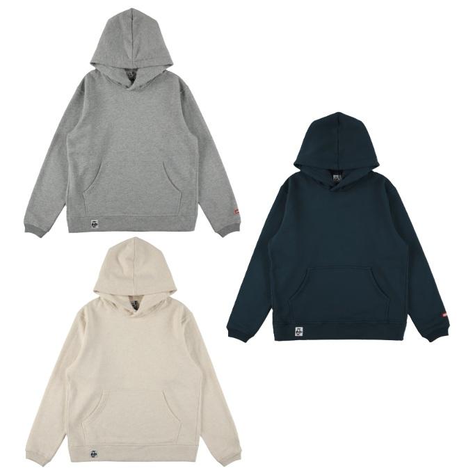 チャムス(CHUMS) スウェットパーカー メンズ レディース 袖バッジロゴ パーカー CH00-1544 CHUMS（チャムス） スウェットパーカー レディース 袖バッジロゴ