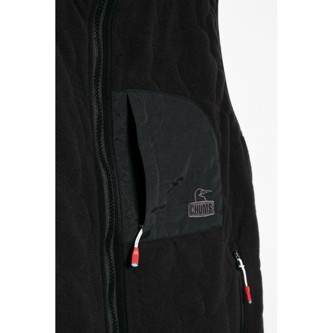 CHUMS（チャムス） フリース ベスト レディース ブービーステッチ