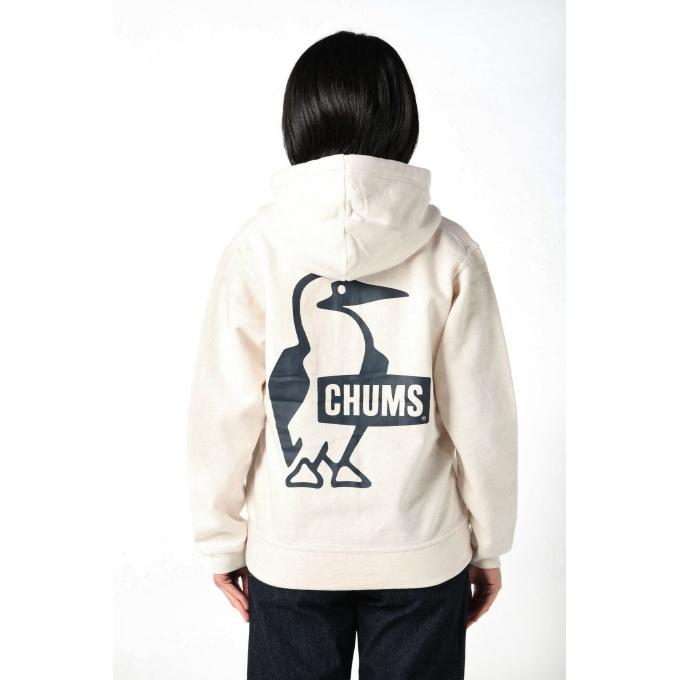 CHUMS（チャムス） スウェットパーカー レディース ブービーロゴ FZ