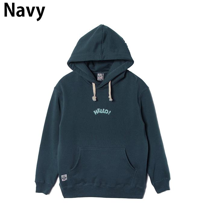 チャムス(CHUMS) スウェットパーカー メンズ レディース 袖バッジロゴ