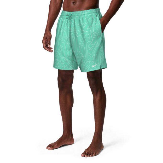NIKE（ナイキ） ハーフパンツ メンズ スウッシュ総柄 ボレーSP 7IN