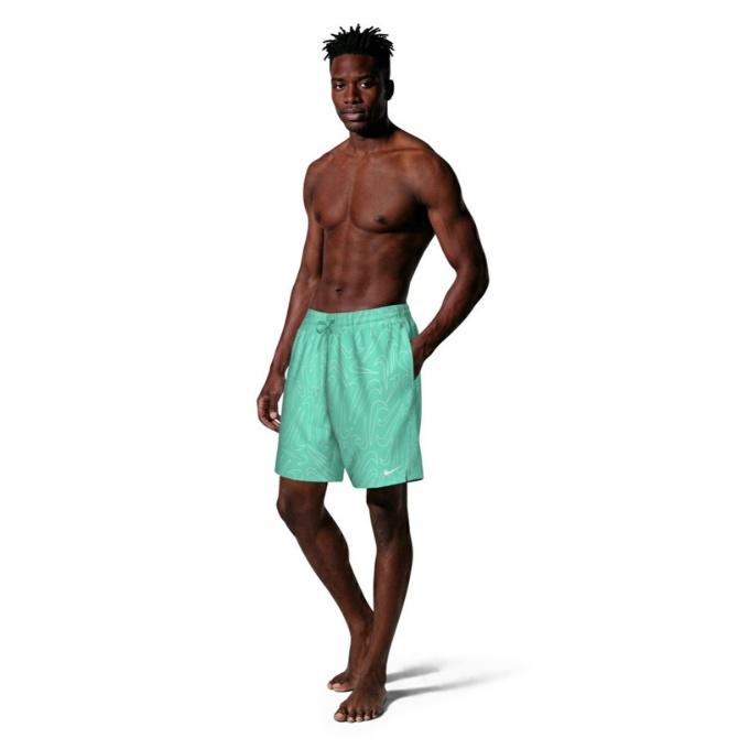 NIKE（ナイキ） ハーフパンツ メンズ スウッシュ総柄 ボレーSP 7IN