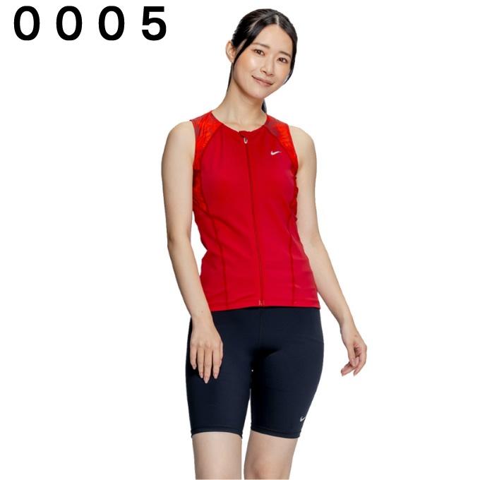 NIKE（ナイキ） フィットネス水着 セパレート レディース フルジップ