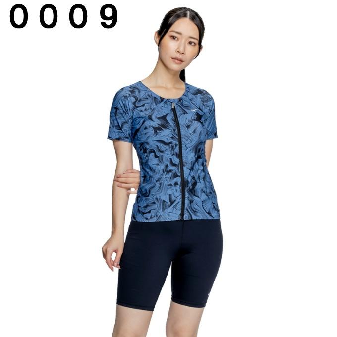 NIKE（ナイキ） フィットネス水着 セパレート レディース フルジップ