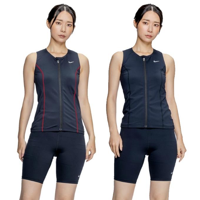 NIKE（ナイキ） フィットネス水着 セパレート レディース フルジップ