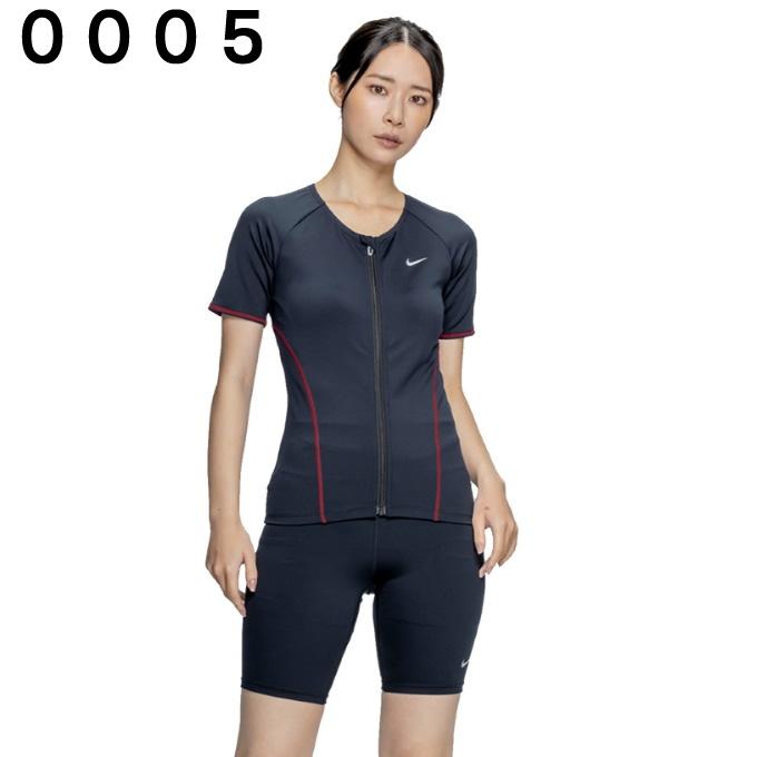NIKE（ナイキ） フィットネス水着 セパレート レディース フルジップ
