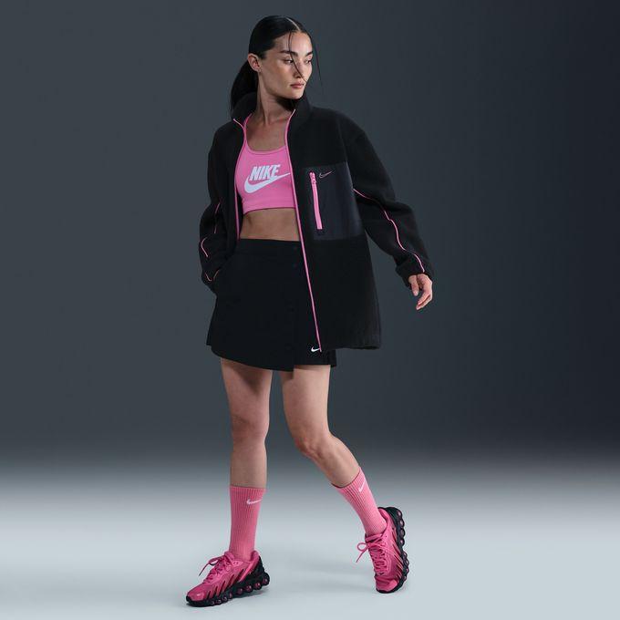 ナイキ NIKE ウィメンズ NSW LOGO シェルパ FZJK ジャケット レディース IM7485-133 NIKE（ナイキ） アウタージャケット レディース NSW LOGO シェルパ