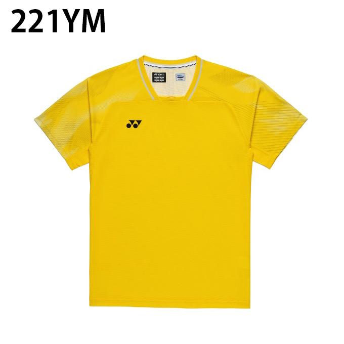 YONEX バドミントンシャツ Mサイズ YONEX（ヨネックス） バドミントンウェア ゲームシャツ メンズ メンズ