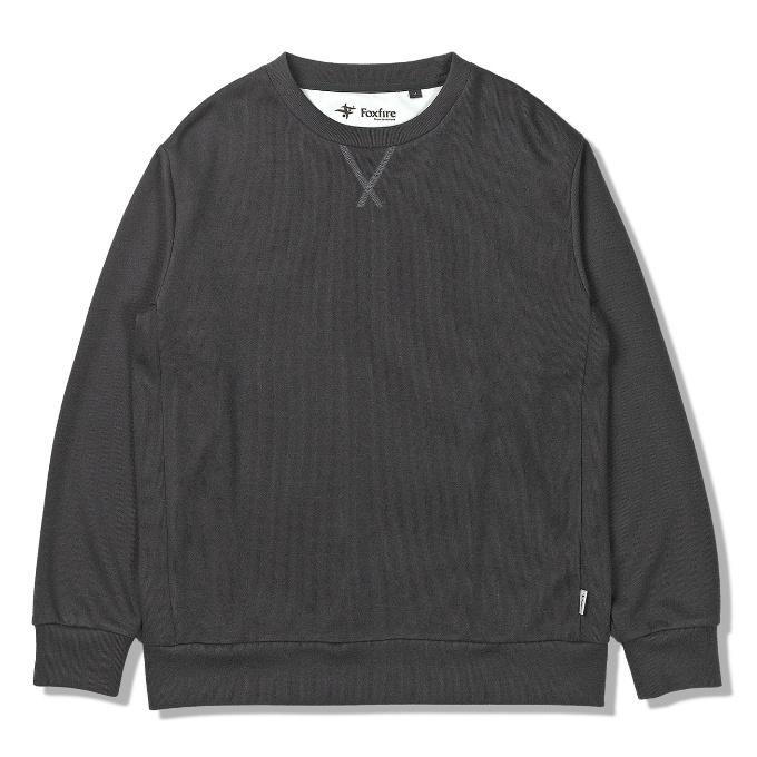 フォックスファイヤー スウェット トレーナー メンズ サーマルアゼ長袖クルー 5115519-023 | Foxfire