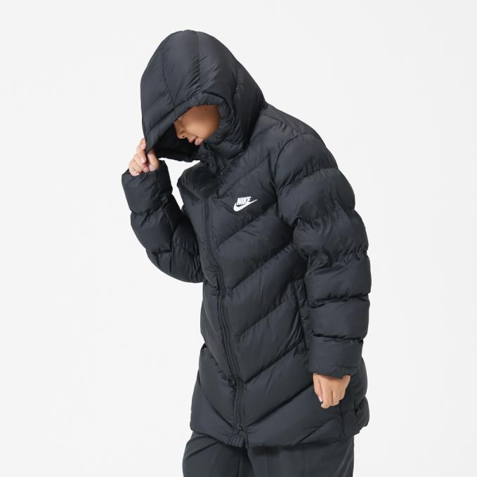 NIKE（ナイキ） 中綿ジャケット ジュニア NSW 中綿 MIDコート HJ2722