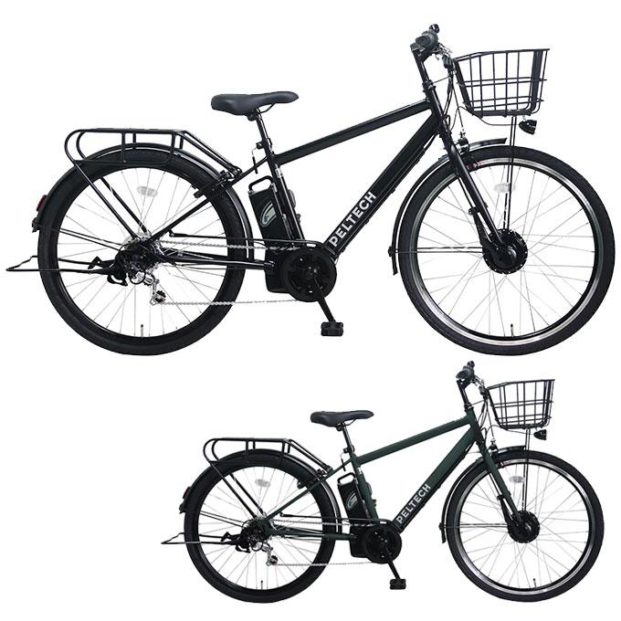 ペルテック(PELTECH) 電動自転車 電動アシストクロスeバイク 27.5