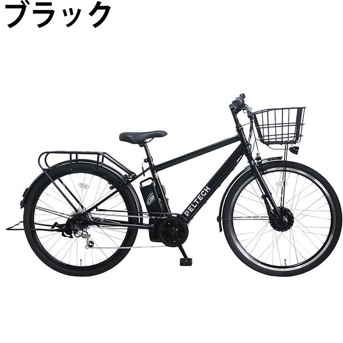 (手渡し希望)PELTECH 電動アシストクロスeバイク 27.5インチ ペルテック(PELTECH) 電動自転車 電動アシストクロスeバイク 27.5