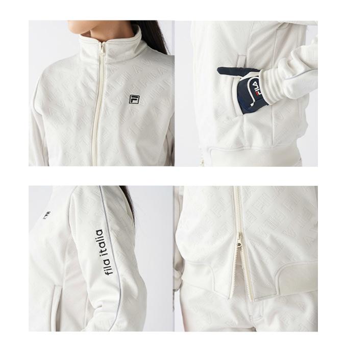 FILA（フィラ） ゴルフウェア ブルゾン レディース キルトボンディング