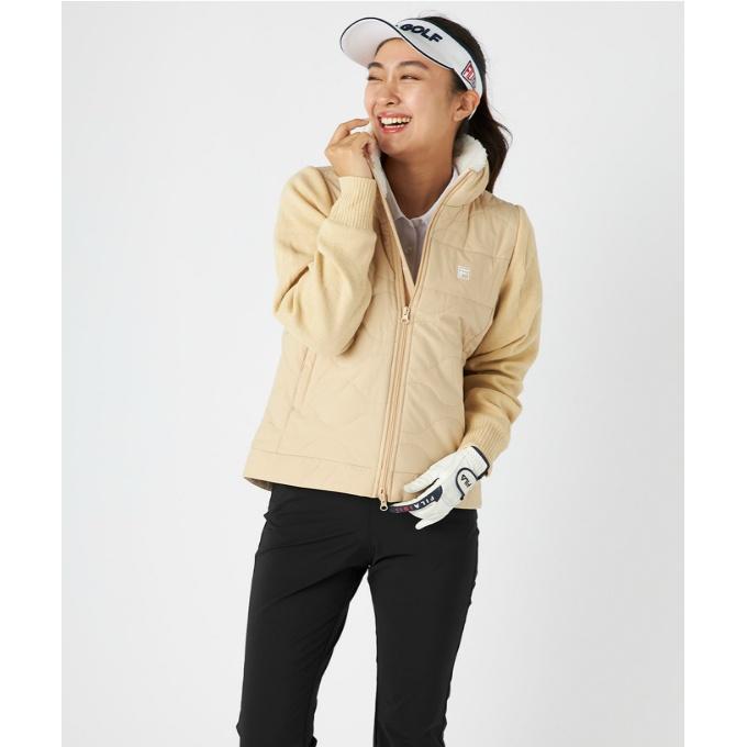 FILA（フィラ） ゴルフウェア ブルゾン レディース ハイブリッド