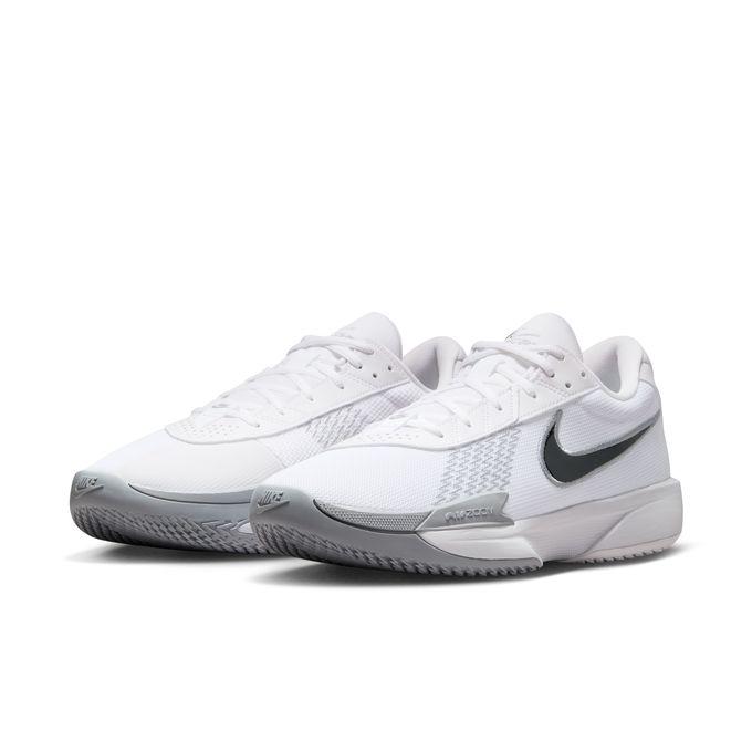 Nike 12AM バスケットボールシューズ ホワイト/グレー NIKE（ナイキ） バスケットシューズ メンズ レディース 25H エアZM GT