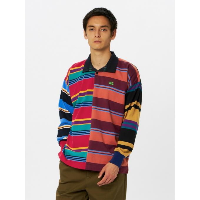 カンタベリー CANTERBURY ポロシャツ 長袖 メンズ ロングスリーブ アグリージャージー RA425629-UG カンタベリー（Canterbury） ポロシャツ 長袖 メンズ ロングスリーブ