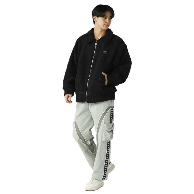 Kappa（カッパ） フリースジャケット メンズ ボアフリースジャケット