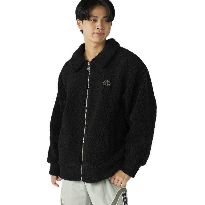 Kappa（カッパ） フリースジャケット メンズ ボアフリースジャケット