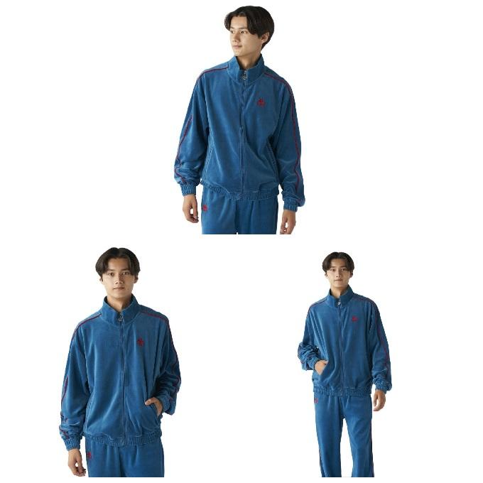 Kappa（カッパ） スウェットジャケット メンズ ベロアトラック